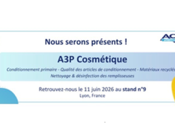 A3P Cosmétique le 11 juin 2026 à Lyon