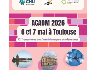 ACADM les 6 et 7 mai 2026 à Toulouse